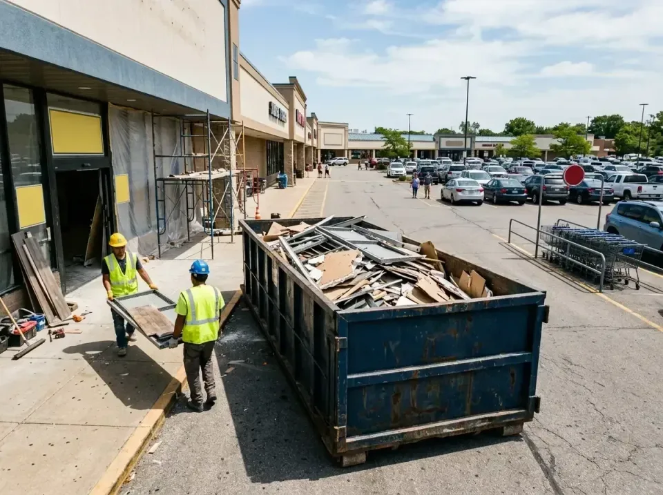 retail-store-renovation-debris-003 — frequently asked questions, Roll-off Dumpster Rentals in Gaithersburg, MD